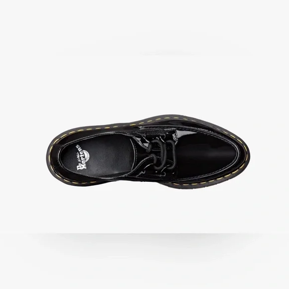 Dr. Martens belladonna Shiny Black Oxfords - Picture 8 of 10